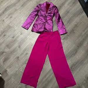 Custom made blazer/pants suit